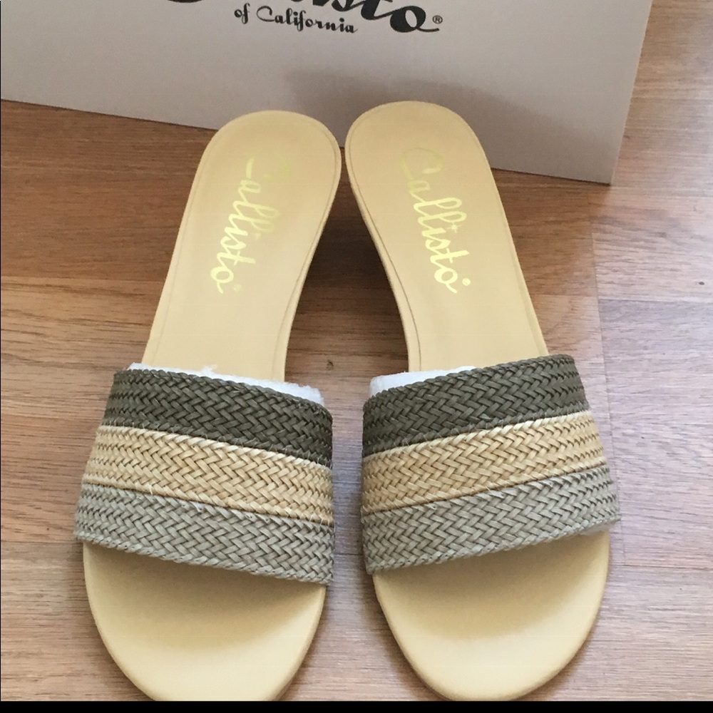 NEW Callisto Emmet Slide Sandal - Picture 2 of 6